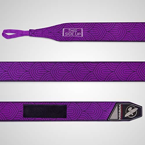 Hayabusa Boxing Hand Wraps Perfect Stretch 4.0 for Men & Women - Purple Lotus, 180 inches