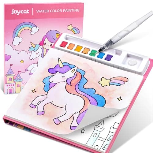 JoyCat Paint with Water Coloring Books for Toddlers (Magical Pony)