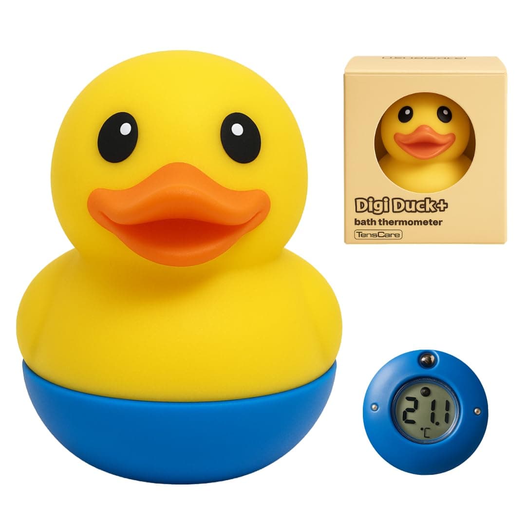 TensCare Digi Duckling Digital Water LCD Thermometer and Baby Bath Time Toy, yellow , Pack of 1 — view 10