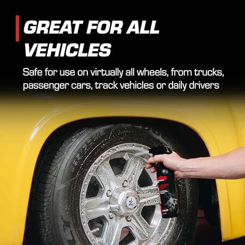Holley Wheel Clean - All Wheel Cleaner & Brake Dust Remover - High-Performance Car Care, Spray on and Dissolve Grime - Acid-Free Formula for Tires - 16 oz. — view 4