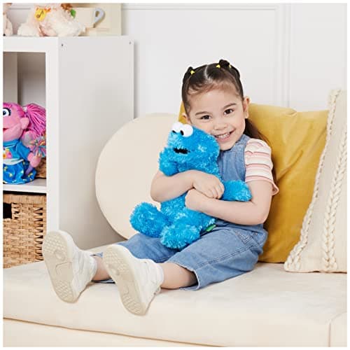 GUND Sesame Street Official Cookie Monster Muppet Plush, Premium Plush Toy for Ages 1 & Up, Blue, 12” — view 4