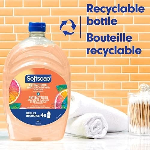 Softsoap Antibacterial Refill 50oz Crisp Clean Scent — view 3