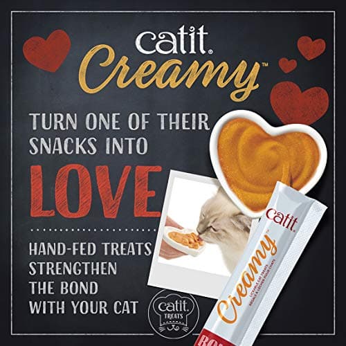 Catit Creamy Lickable Cat Treats, Assorted Flavors, 12 Tubes — view 2