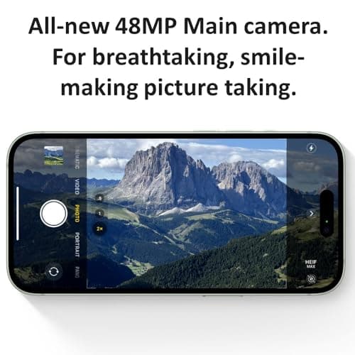 Apple iPhone 15, 128GB, Pink - Unlocked (Renewed) — view 4