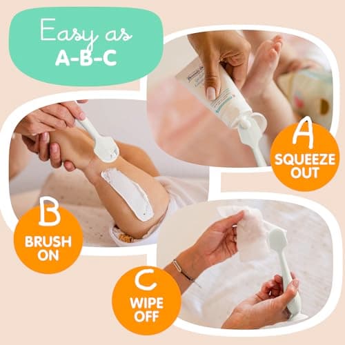 Bumco Diaper Cream Spatula - BPA-Free Diaper Bag Essentials, Soft Butt Spatula Baby, Mom-Invented Butt Paste Spatula, Bumco Diaper Cream Spatula, Flexible Diaper Cream Applicator, Baby Bum Brush — view 4