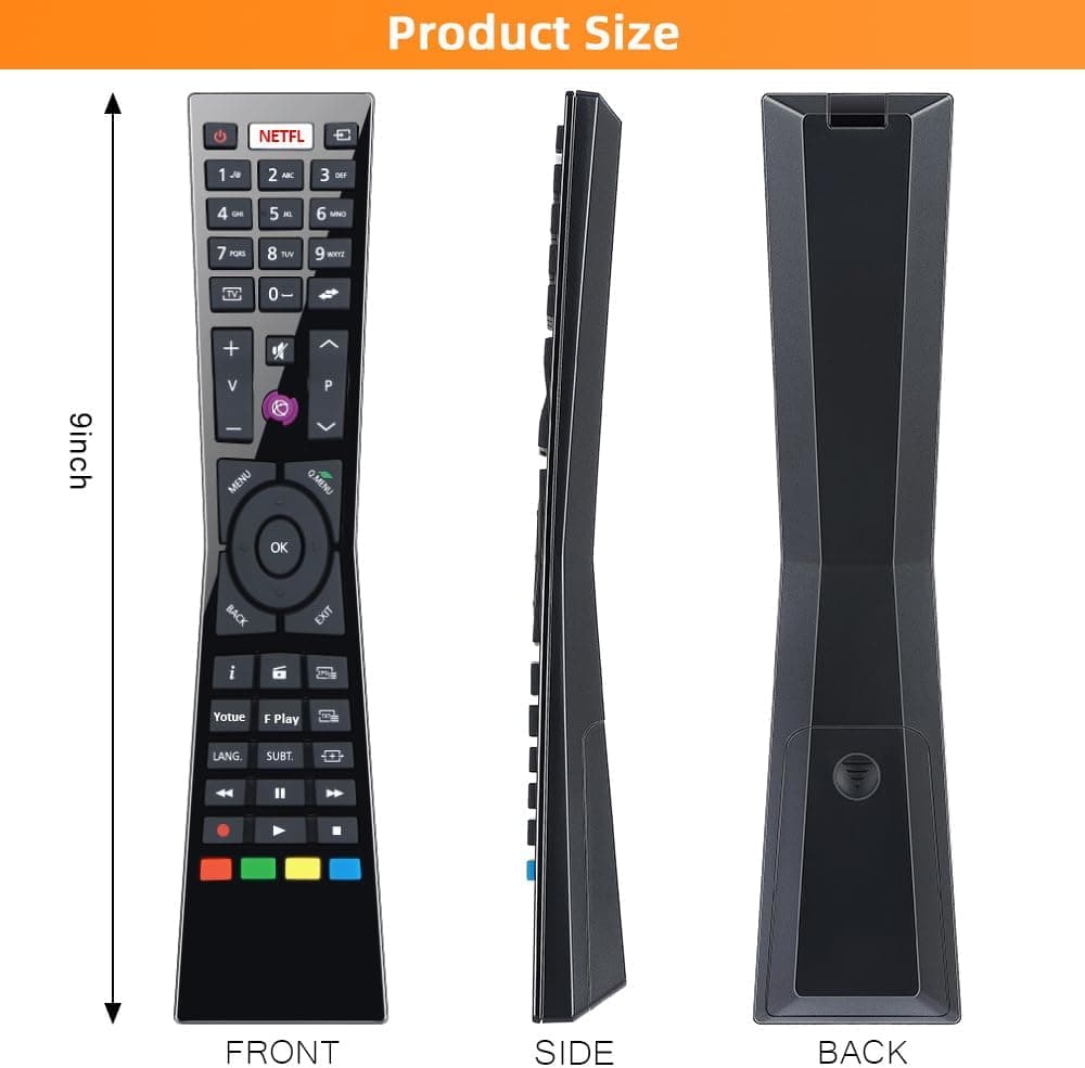 Gvirtue RM-C3231 Remote Control Compatible with JVC Smart 4K LED TV 23342620 LT24C656 LT-24C656 LT24C661 LT-24C661 LT32C660 L — view 6