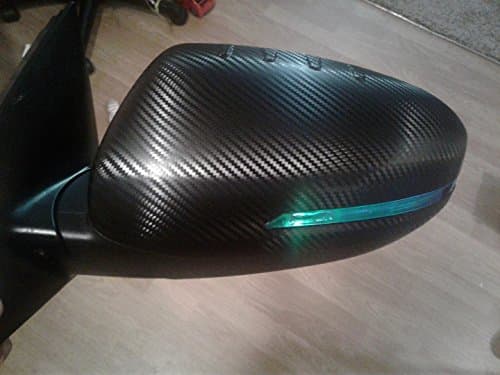 VViViD+ Premium Black Carbon Fiber Vinyl Wrap Film (6ft x 5ft) — view 2