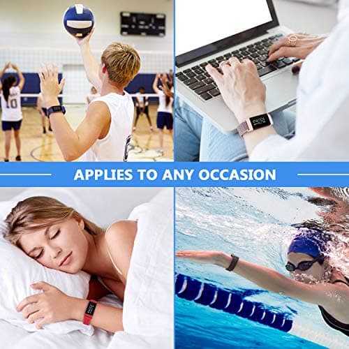 AVOD Nylon Loop Watch Bands Compatible with Fitbit Charge 4/Charge 3/SE, Soft Replacement Wristband Breathable Sport Strap with Band for Women Men — view 4