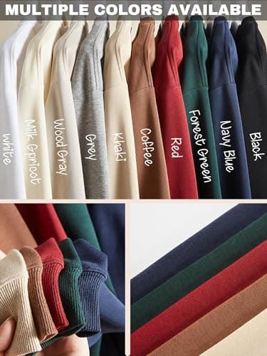 YUNART Personalized Mothers Day Christmas Birthday Gift for Mom, Custom Embroidered Sweatshirt and Hoodie with Names on Sleeve, Customized Mom EST Shirt — view 5