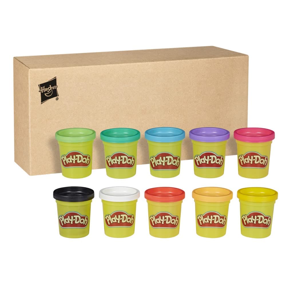 Play-Doh Pack de 20 Botes de Plastilina No Tóxica, Surtido de Colores, Manualidades y Actividades Creativas, Niños y Niñas de 2 Años o Más — view 12