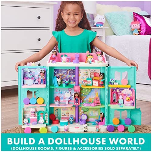 Gabby's Dollhouse, Baby Box Cat Craft-A-Riffic Room with Exclusive Figure, Accessories, Furniture and Dollhouse Delivery, Kids Toys for Ages 3 and up — view 7