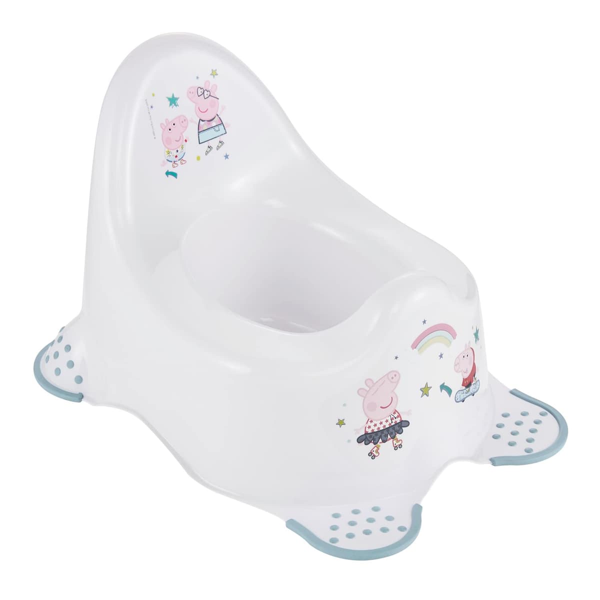 keeeper Peppa Pig Baby Potty, From 18 Months Up to 3 Years, Anti-Slip Rubber Feet, Adam, Grey — view 8