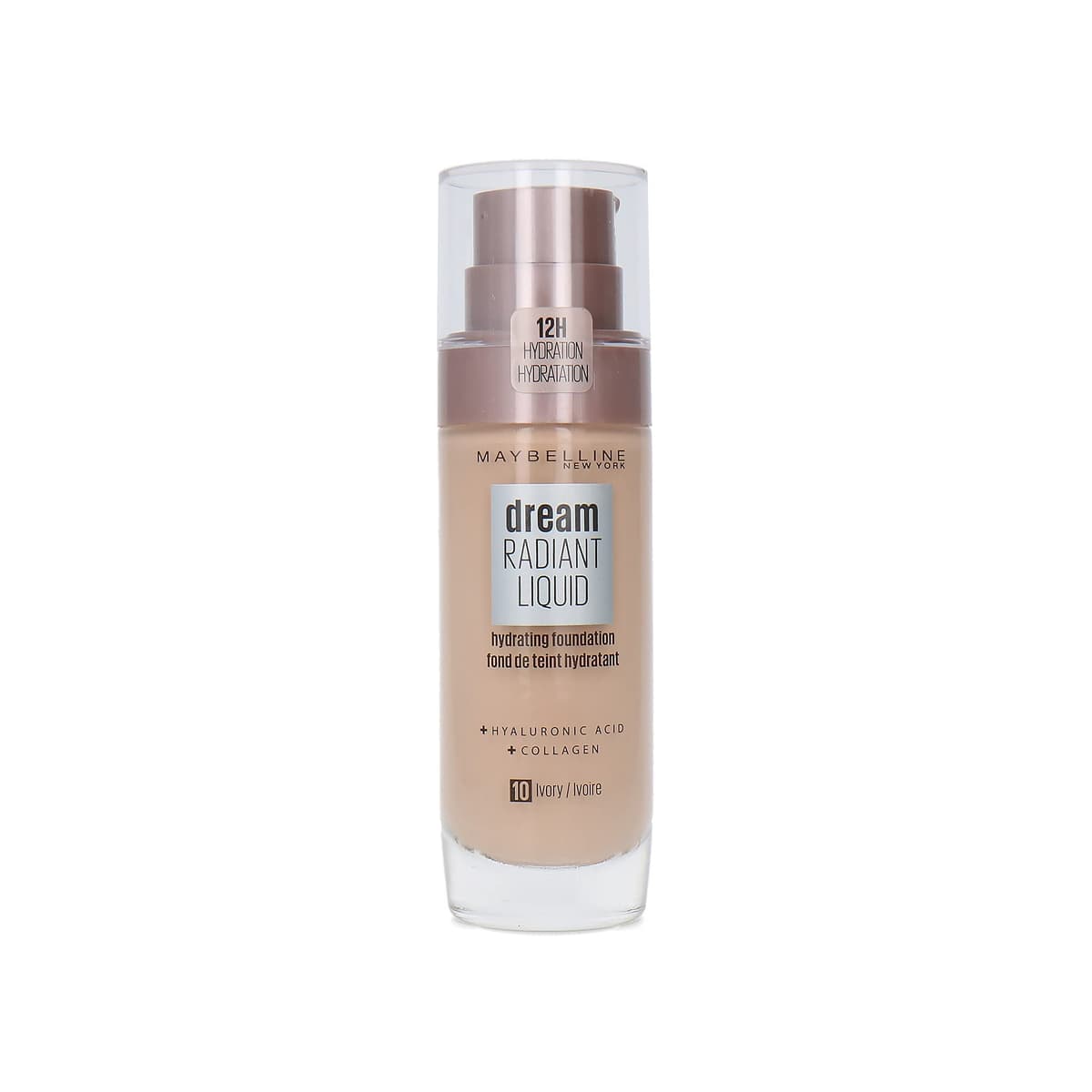 Maybelline Foundation, Dream Radiant Liquid Hydrating Foundation with Hyaluronic Acid and Collagen - Lightweight, Medium Coverage Up to 12 Hour Hydration, 30 Sand — view 14