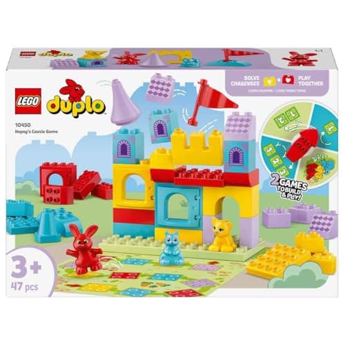 LEGO Duplo Duplo Town Hopsey's Castle Game Toy Playset Birthday Present Building Blocks Educational Toy for Boys Girls Children 1.5 Years Old 2 Years Old 6 Years Old Toddlers Animals Creatures Pretend — view 2