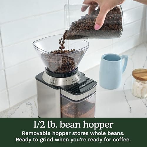 Cuisinart Electric Burr Coffee Grinder, 18-Position Selector, 4-18 Cups — view 5