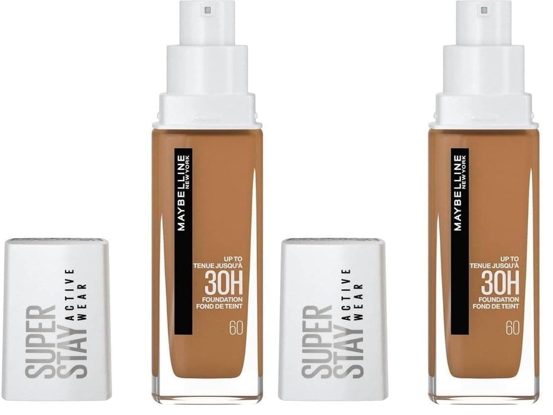 Maybelline New York Super Stay Active Wear, waterproof foundation with high coverage, long-lasting facial make-up for light skin types, colour: No. 10 Ivory (Light), 1 x 30 ml — view 27