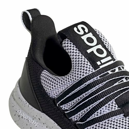 adidas Unisex-Kids Lite Racer Adapt 7.0, White/Black/Black, 2 — view 5