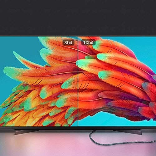 HDMI Cable 6.6feet(2meter), 4K HDMI Lead-Snowkids HDMI Cable 4K@60Hz, 3D Support, Ethernet Function, Video 4K UHD 2160p, HD 1080p, 3D - (for Fire TV, for PS-3/4, for Netfilx) — view 7