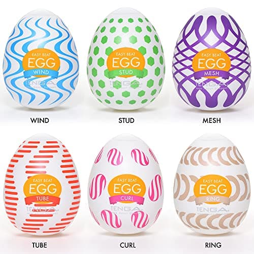 TENGA Easy Beat EGG Male Portable Pleaseure Device, Wind — view 3