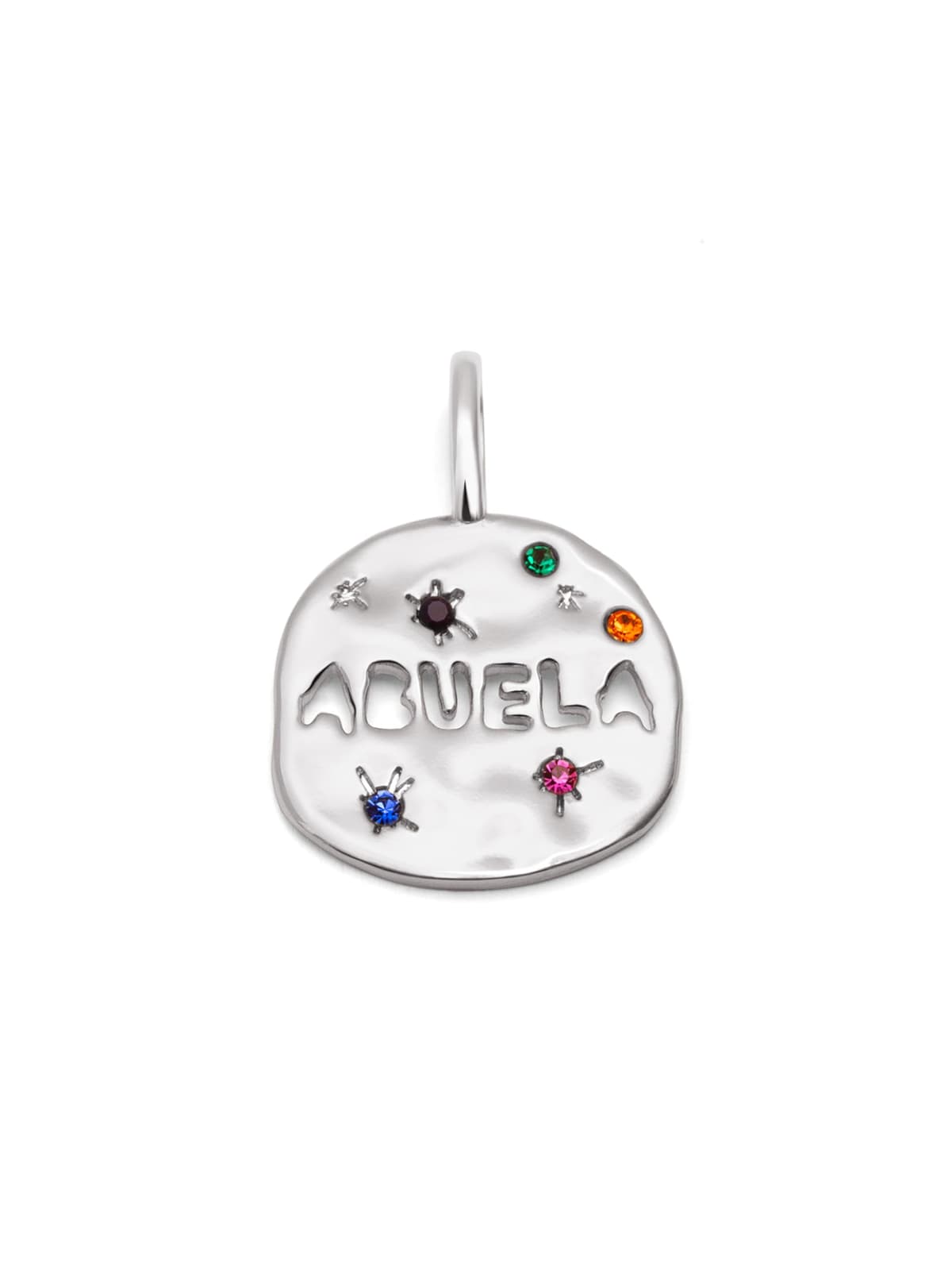 SINGULARU - Charm Abuela. Latón con Baño en Oro o Rodio y Circonita. Joyas Para Mujer. — view 8