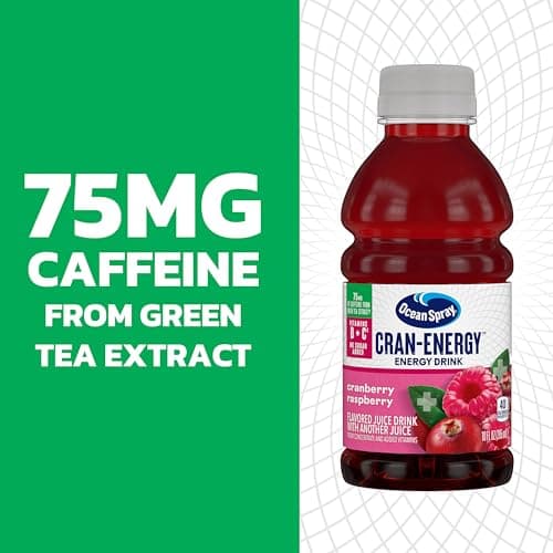 Ocean Spray® Cran-Energy™ Cranberry Raspberry Juice Drinks, 10 Fl Oz Bottles, 6 Count (Pack of 1) — view 3