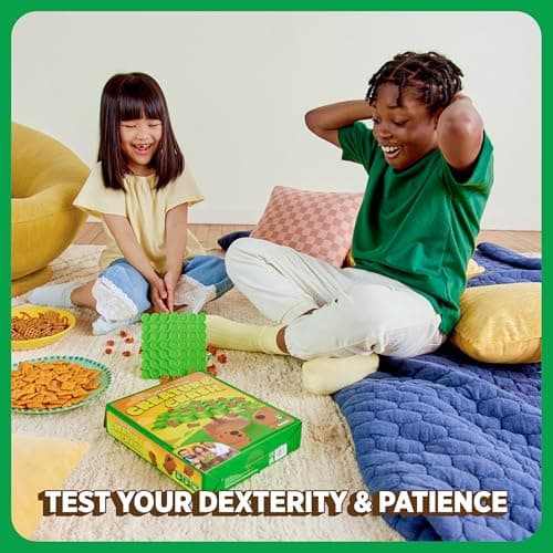 Creature Crash by Relatable, The Capybara Balancing Game, Great Kids Games and Family Game Night Essentials, Includes 49 Capybaras, 1 Balancing Board, 1 Pillar Base, 1 Die, and Instructions — view 4