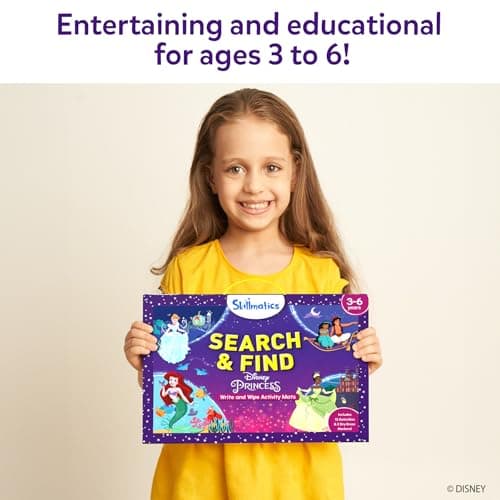Skillmatics Search and Find Book – Disney Princess, Gift for Girls & Boys — view 5