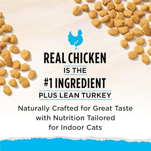 Purina Cat Chow Hairball, Healthy Weight, Indoor, Natural Dry Cat Food, Naturals Indoor - (Pack of 4) 3.15 lb. Bags — view 6