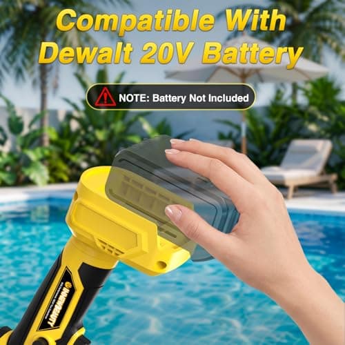 Cordless Stick Water Transfer Pump Compatible with Dewalt 20V Battery(Tool Only), 720GPH Brushless Motor Submersible Pump Portable Utility Pump for Pool Garden Pond Tank Watering(No Battery) — view 3