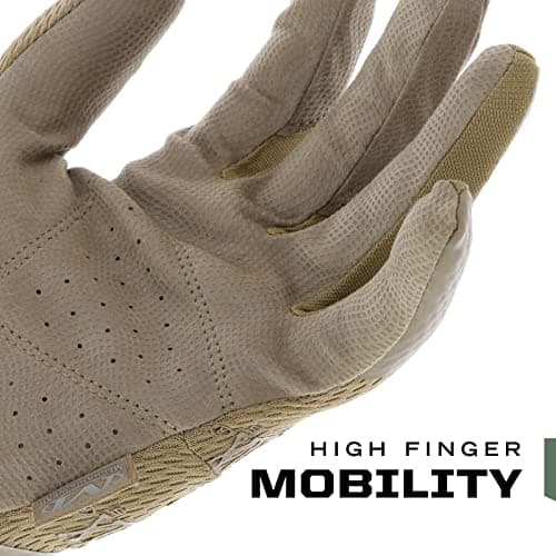 Mechanix Wear: Tactical Specialty 0.5mm High-Dexterity Work Gloves with Secure Fit and Precision Feel, Tactical Gloves for Airsoft, Paintball, Utility Use, Shooting Gloves for Men (Brown, Large) — view 2