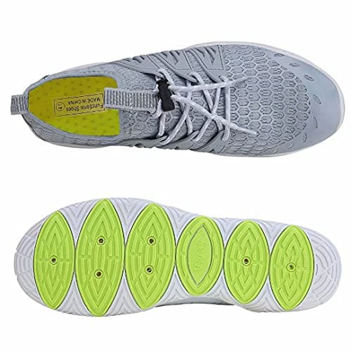 MAYZERO Water Shoes Men Women Quick Drying Swim Surf Beach Pool Shoes Wide Toe Hiking Barefoot Aqua Shoes — view 4