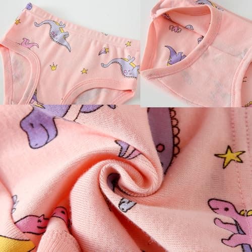 Benetia Girls Briefs Teen Underwear Cotton Size 10-12 Years Old 7-Pack — view 5