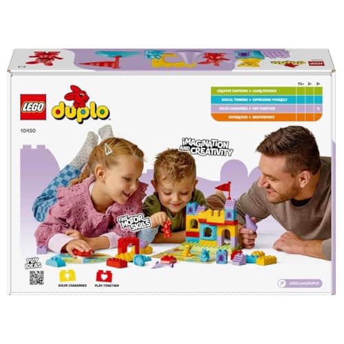 LEGO Duplo Duplo Town Hopsey's Castle Game Toy Playset Birthday Present Building Blocks Educational Toy for Boys Girls Children 1.5 Years Old 2 Years Old 6 Years Old Toddlers Animals Creatures Pretend — view 3