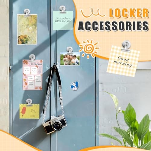 Grtard 12 Pack Magnetic Clips, Fridge Magnets Refrigerator Magnets, Strong Magnetic Clips Heavy Duty, Whiteboard Magnet Clip for Office Home Classroom Organization Kitchen Accessories(Silver) — view 5