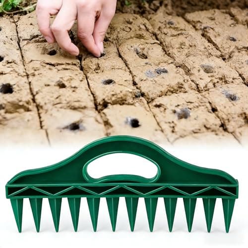 Handheld Garden Seed Sower & Soil Dibber Tool, PE Manual Planting Tool for Seed Sowing and Soil Drilling, Garden Vegetable Planting Tool for Farm & Garden — view 2