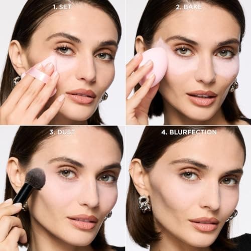 L'Oréal Paris Infallible Blur-Fection Loose Powder, Brightening Pink Setting Powder with Soft Matte Finish, Locks in Makeup for Up to 24H, 10 Light Pink, 6g — view 3