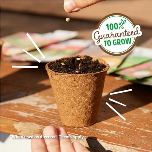 Back to the Roots 100% Heirloom Rescued Seeds, Variety Pack, 30ct of Organic Veggies, Herbs & Flowers to Prevent Waste (Assortment Varies) — view 5