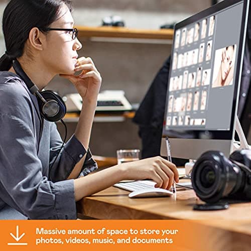 WD 12TB My Book Desktop External Hard Drive, USB 3.0, External HDD with Password Protection and Auto Backup Software - WDBBGB0120HBK-NESN — view 4