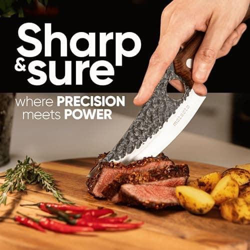 Matsato Chef Knife - Perfect Kitchen Knife for Cooking, Chopping — view 3