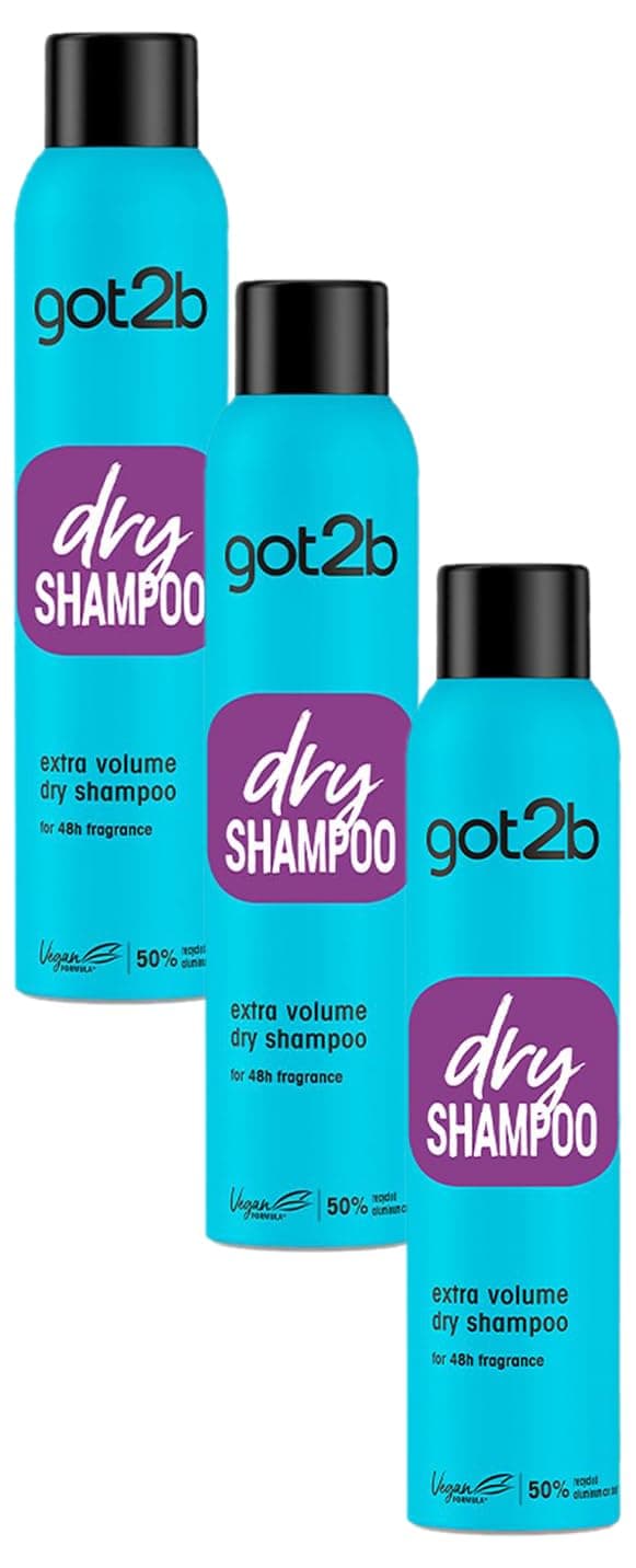 got2b Dry Shampoo Instant Fresh Up Extra Fresh 200 ml, Cleans & Refreshes for 48h Fragrance, Hair Dry Shampoo, Vegan Formula — view 6