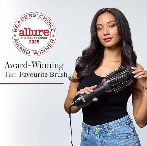 Revlon RVDR5222F One-Step Volumizer and Ionic Hair Dryer with Advanced Ionic Technology, Hot Air Brush, Less Frizz, 3 Heat/ 2 Speed Settings, Black — view 5