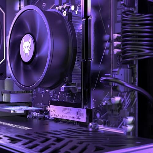 BEASTCOM Q5 Pro Gaming PC | AMD Ryzen 5 4500 6X 3,60GHz 12 Threads | RTX 5050 8GB | 16GB RAM | 1TB NVMe SSD | HDMI | WiFi 5 — view 5