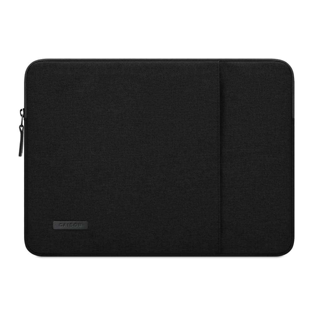 CAISON Funda para portátil de 35.6 cm, forro suave, impermeable, a prueba de golpes, para Lenovo Yaga, IdeaPad, ThinkPad, Dell Inspiron, HP Pavilion, Steam, Acer Spin, MSI, ASUS ROG, color negro — view 2