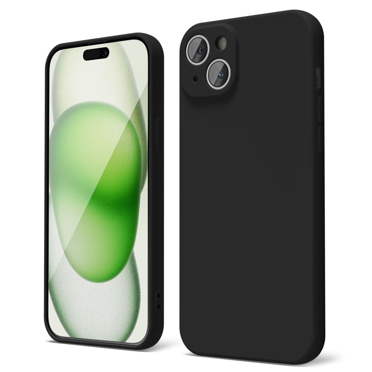 oakxco for iPhone 17 Pro Max Phone Case Liquid Silicone, Cute Thin Slim Grip Soft Rubber Gel for Women Men, Smooth Matte TPU Plain Solid Color Girly Simple Case with Camera Cover, Light Pink — view 1035
