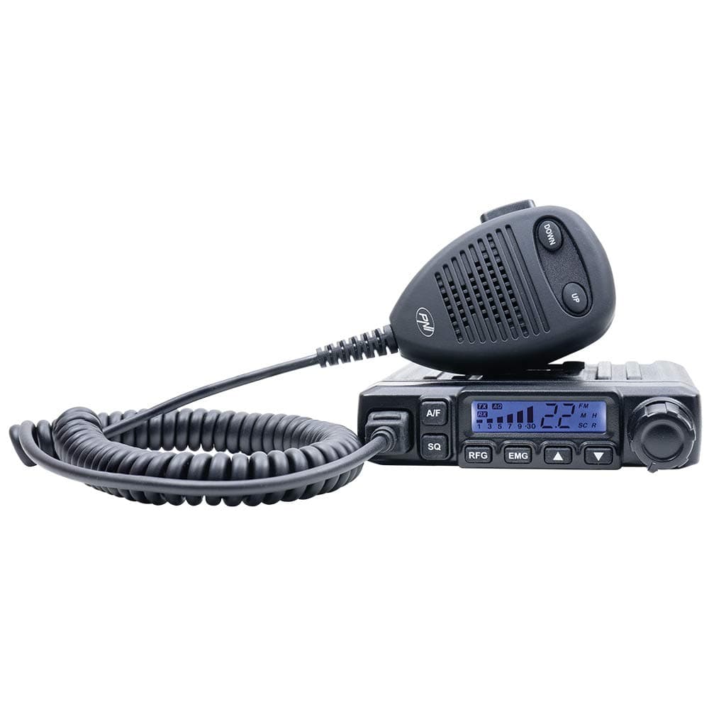 Pack Estación Radio CB PNI Escort HP 6500 ASQ, Ganancia RF, 4W, 12V + Antena CB PNI S75 con Cable 7-9KM y Soporte Fijo — view 3