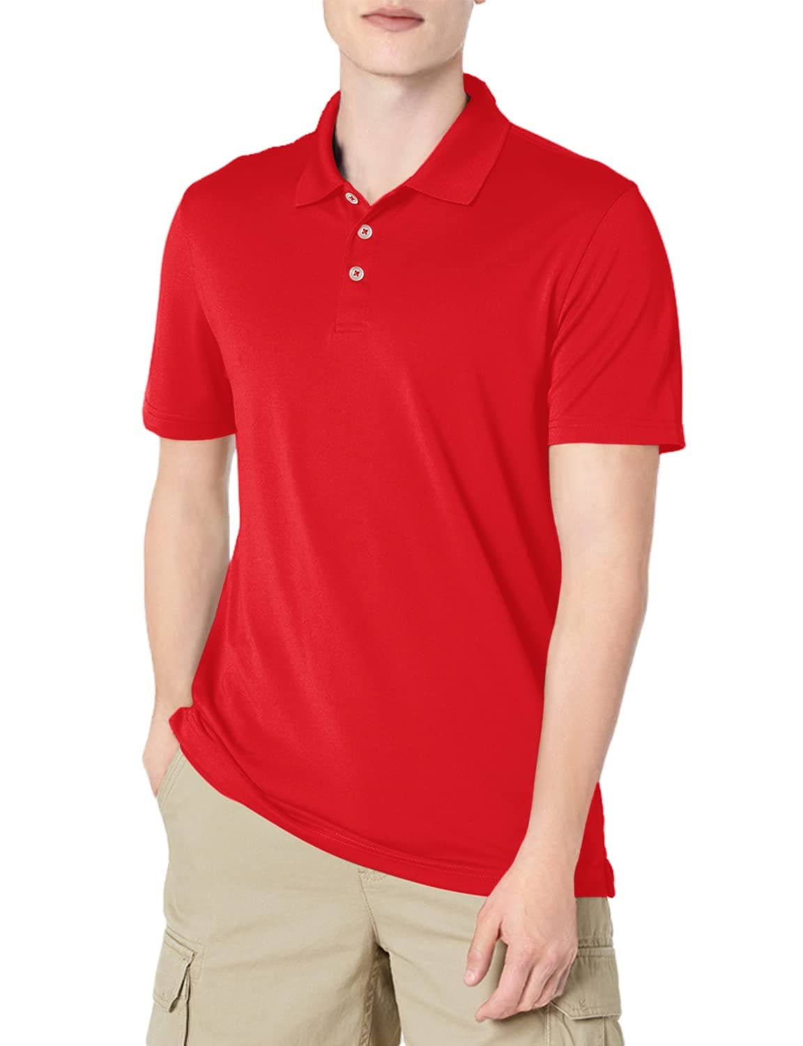 Amazon Essentials Hombre Polo de Golf, Manga Corta, Corte Ajustado, Secado Rápido — view 16