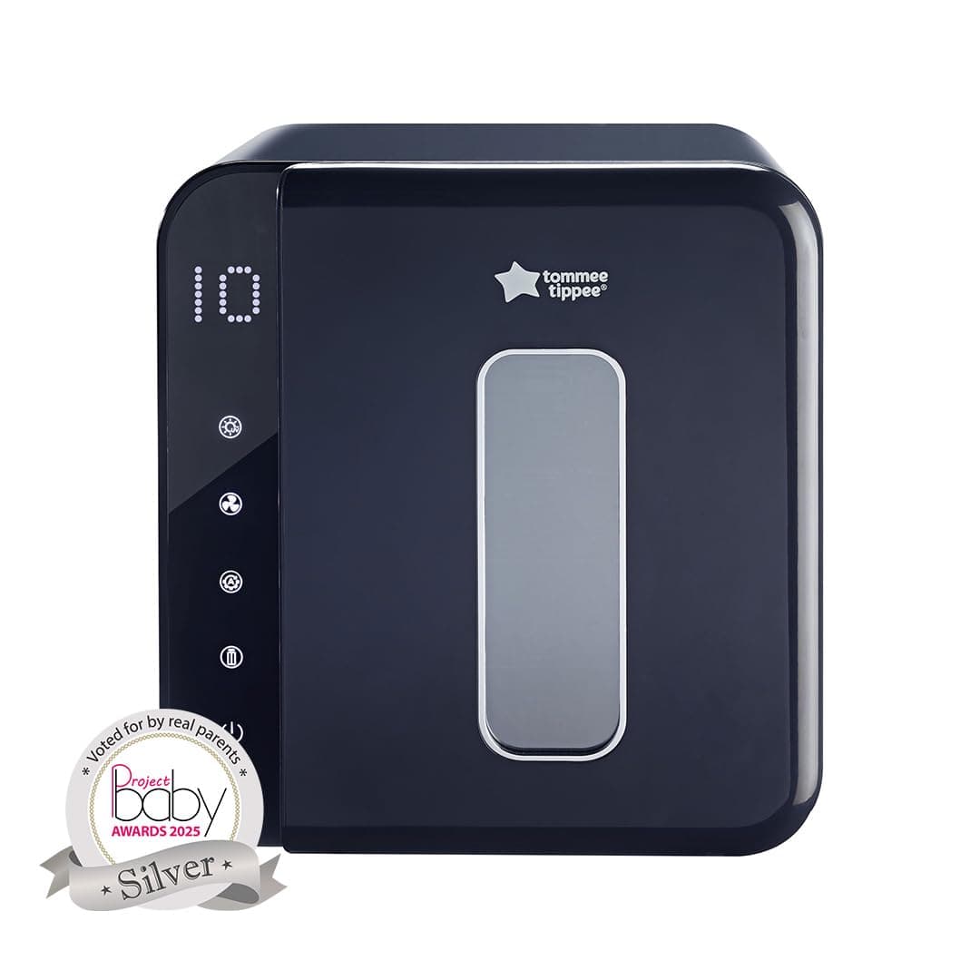 Tommee Tippee Ultra UV Steriliser, Dryer and Storage, Black, for Baby Bottles and Accessories, Steam-Free to Kill Viruses^ and 99.9% of Harmful Bacteria — view 2