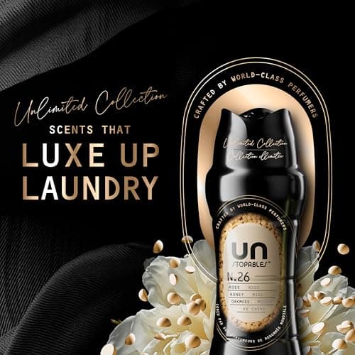 Downy Unstopables Unlimited Collection In-Wash Laundry Scent Booster Beads, No. 26, Fine Fragrance, Long-Lasting Fresh Scent Beads, 303 g — view 4