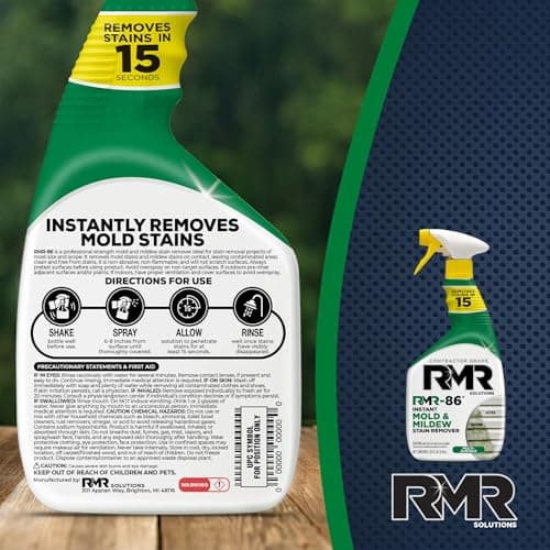 RMR-86 Instant Mold and Mildew Stain Remover Spray - Scrub Free Formula, 32 Fl Oz — view 8