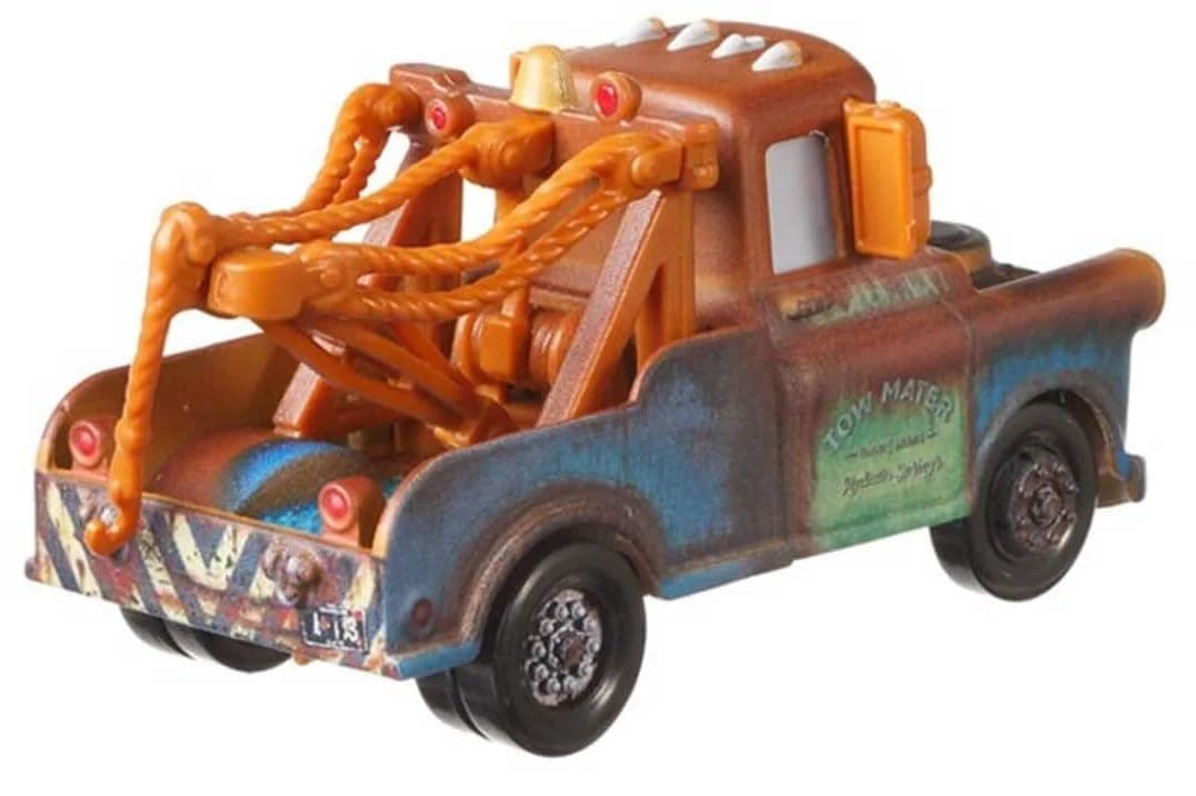 Mattel Selección Vehículos Racing Style | Disney Cars | Die Cast 1:55 Coche, DXV29N Cars 3 Single:Mater Hook — view 3